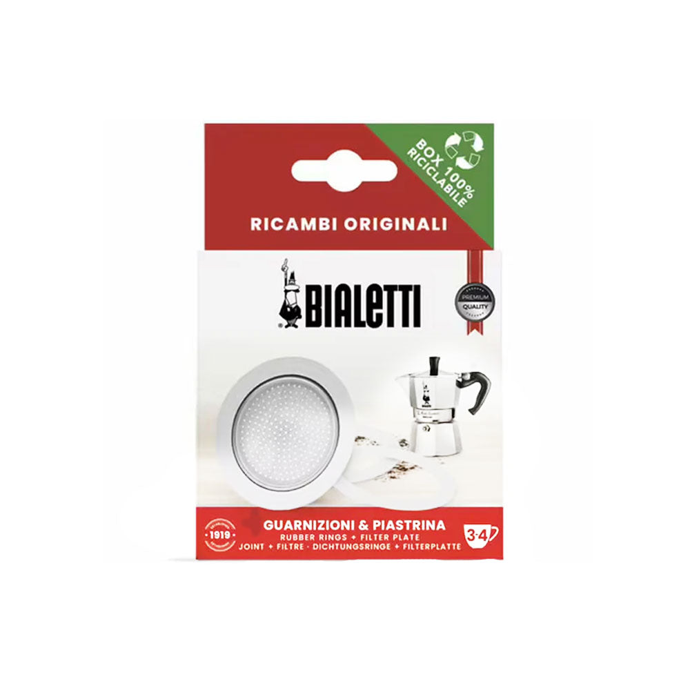 Joint + filtre bialetti 3/4 tasses 