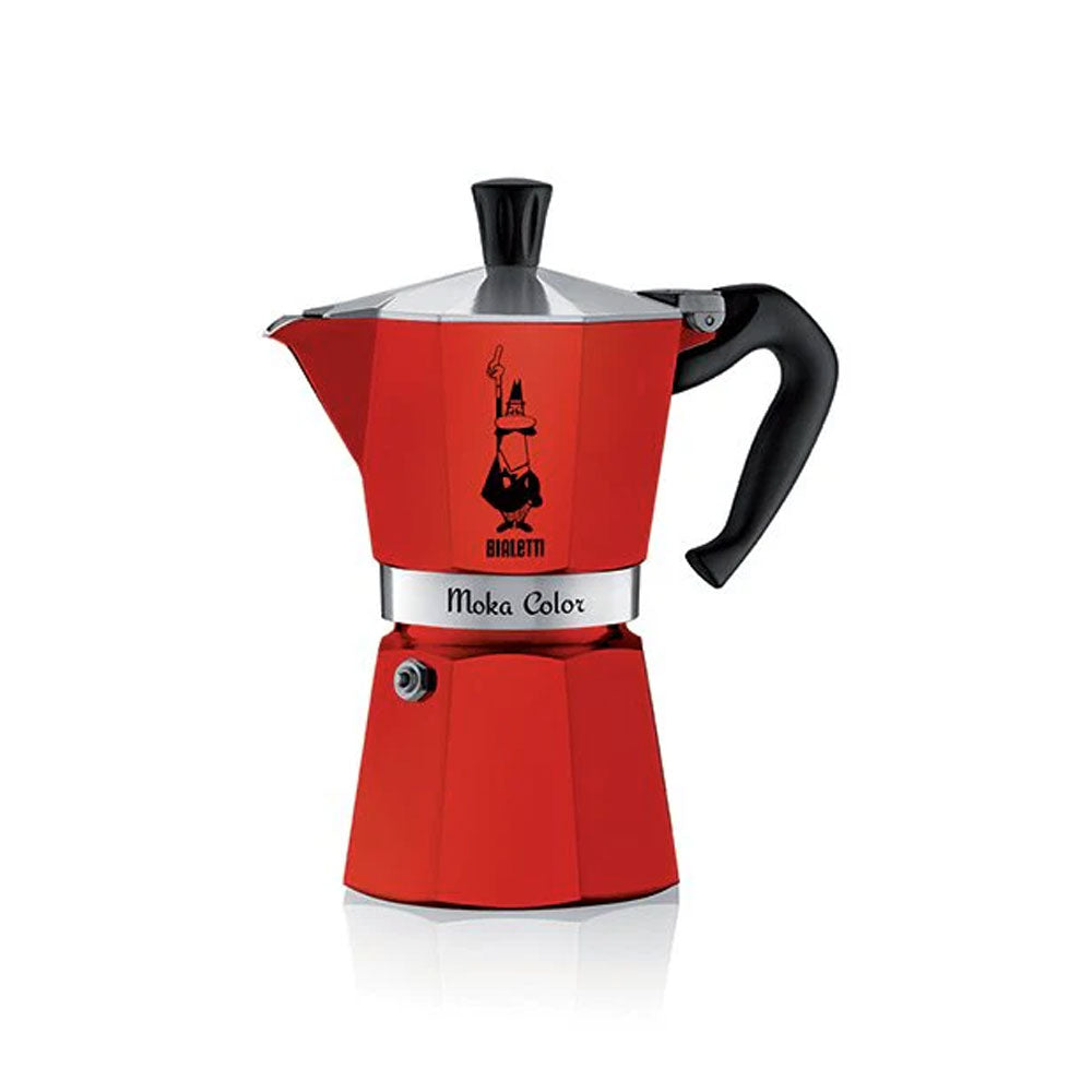 Cafetière Italienne Moka Express Rouge - 6 Tasses | Bialetti