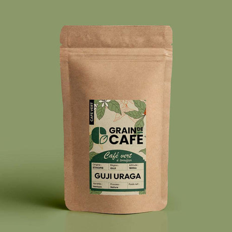 Café Vert Ethiopie Guji Uraga - 1 Kg | 100% Arabica