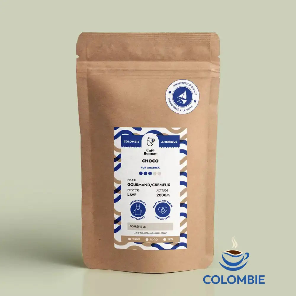 café moulu colombie by sail