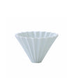 Dripper en porcelaine du Japon Blanc Origami