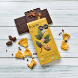 Chocolat Noir BIO Pérou à l'Ananas - 70% cacao - 70 Gr | Kuyay