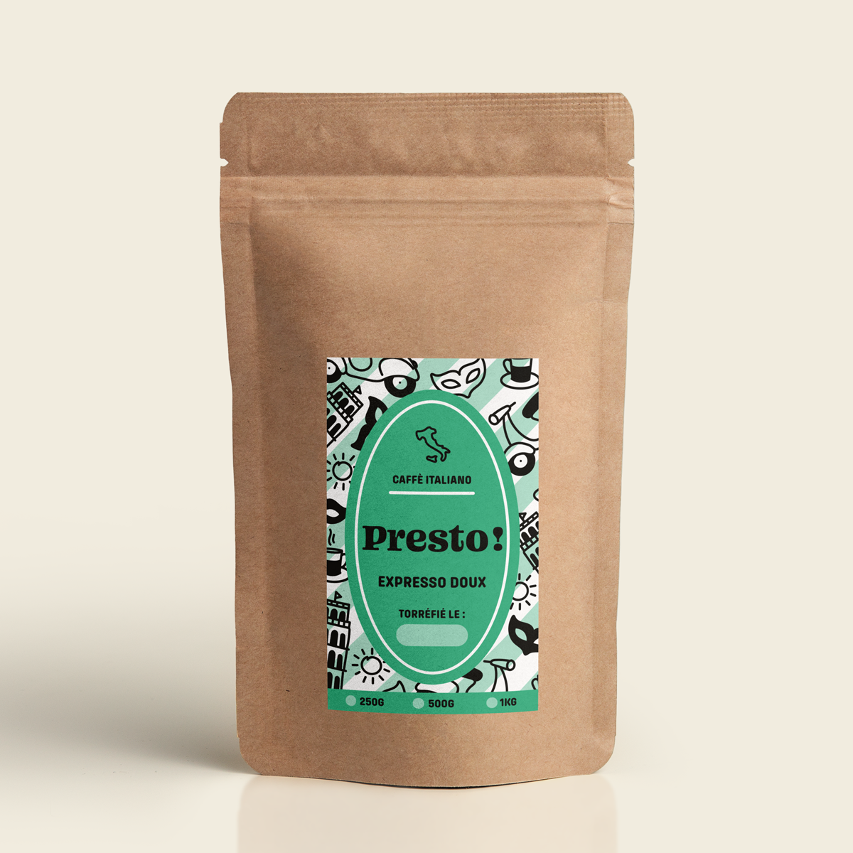 café grain presto expresso doux