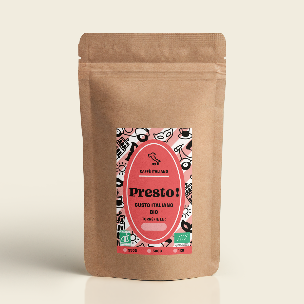 cafe grains Presto Gusto