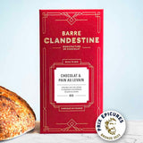 Tablette chocolat pain au levain Barre Clandestine