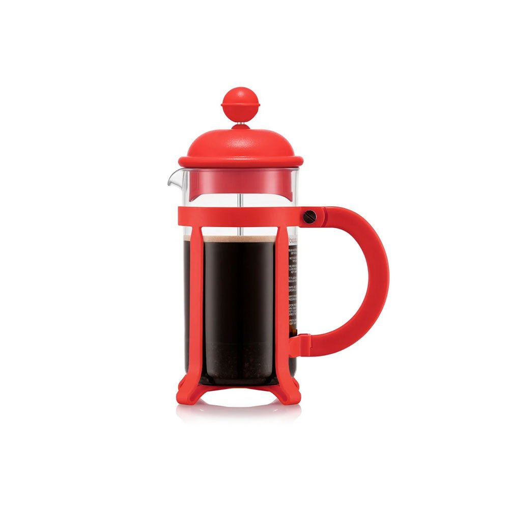 Cafetière à Piston Java Rouge - 8 Tasses | Bodum