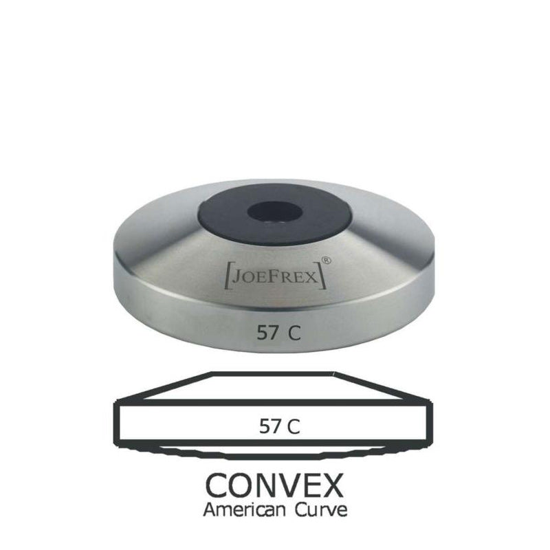 Tamper Base Convex Inox - Ø53mm à Ø58mm  | JoeFrex