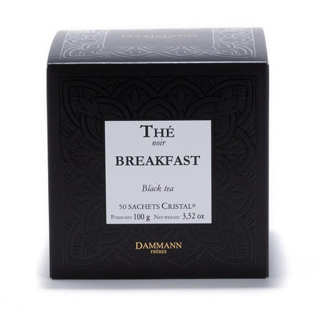 Boite thé noir breakfast Dammann Frères