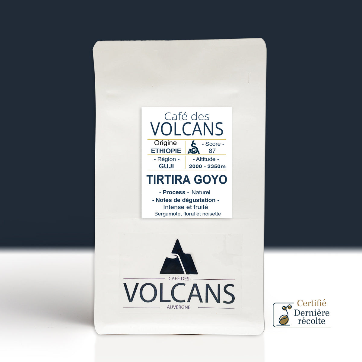 Café d'Ethiopie Tirtira Goyo Guji - 250 Gr | Café des Volcans - 100% Arabica