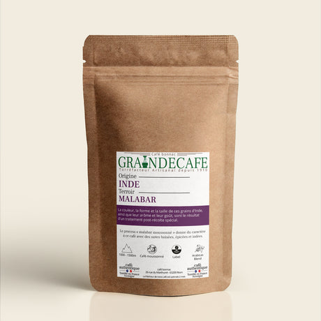 café moussonné cafe en grain