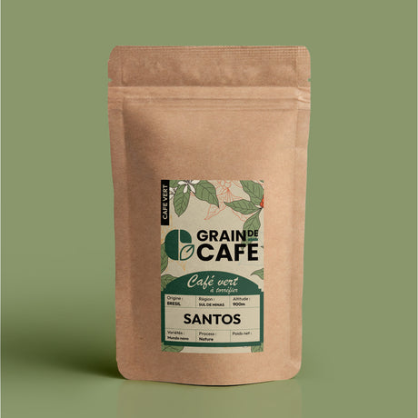 café vert brésil santos