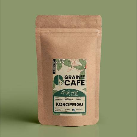 café vert papouasie bio