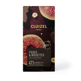 Chocolat au lait Figues et noisettes Cluizel