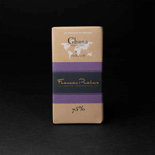 Tablette de Chocolat noir du ghana Pralus