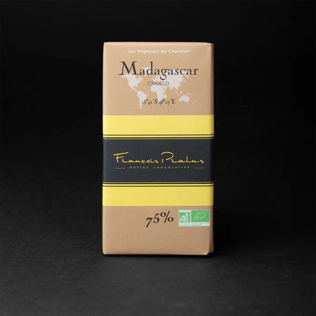 Tablette de Chocolat Noir BIO Madagascar Pralus