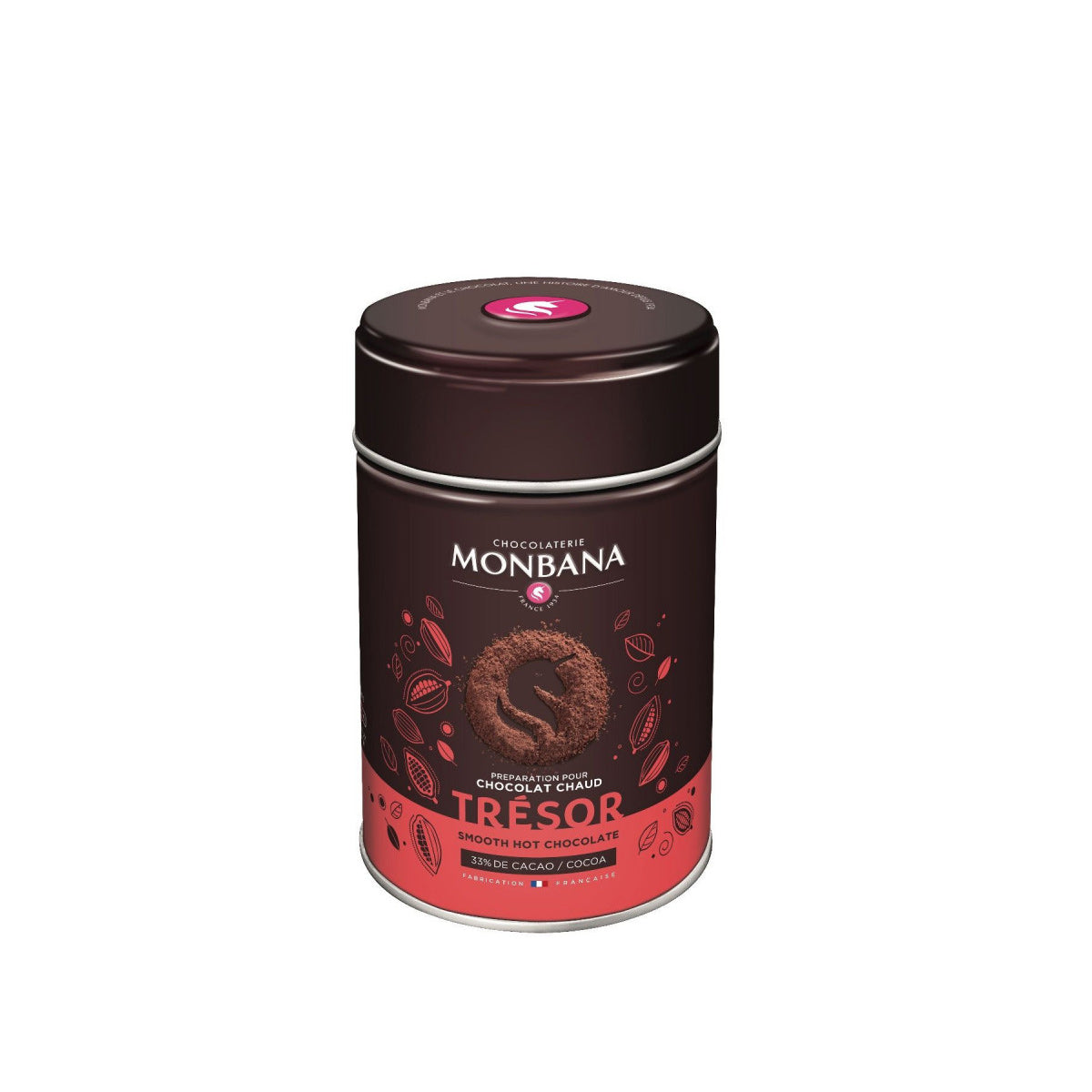 Cacao poudre Trésor 250g Monbana