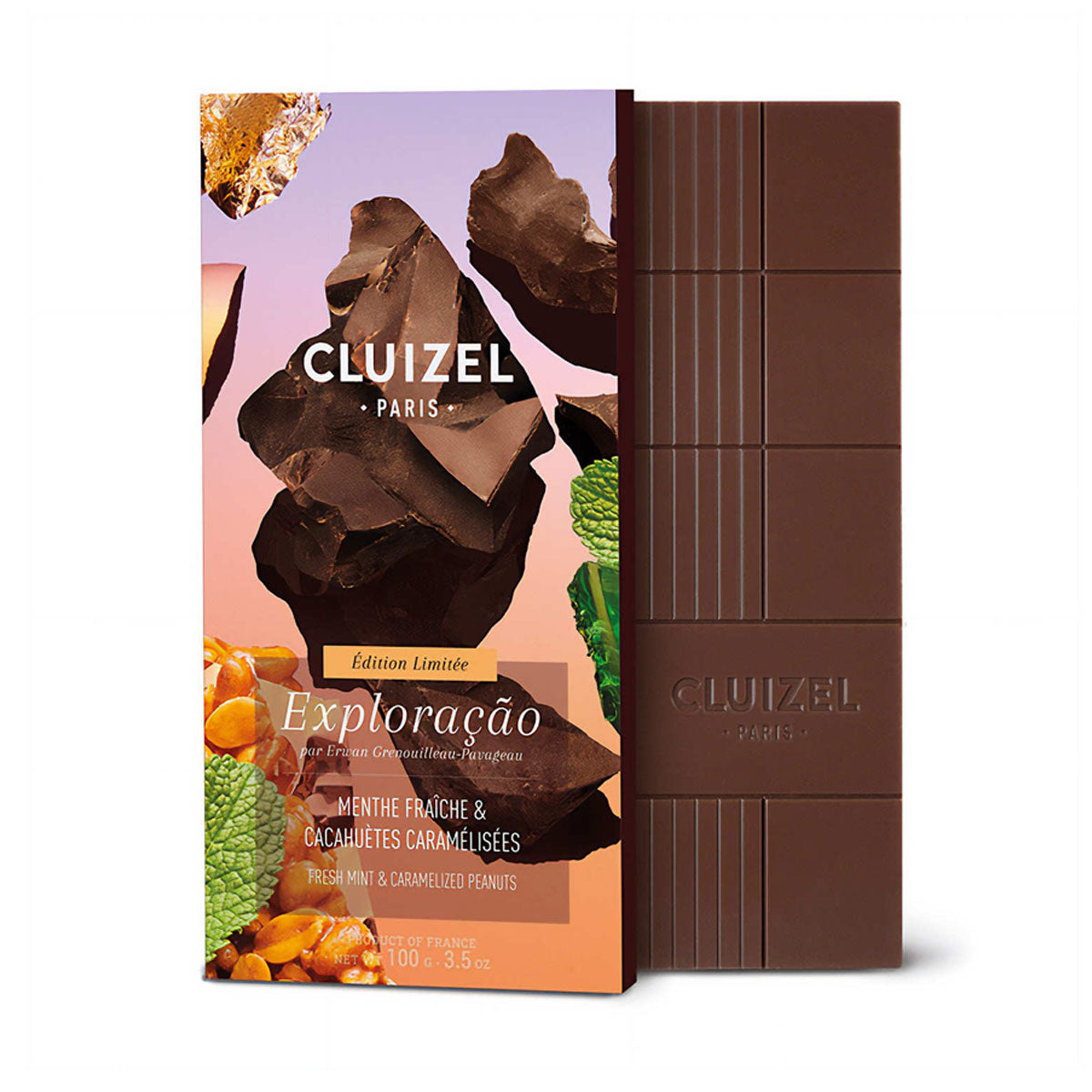 emballage tablette chocolat exploraçao cluizel