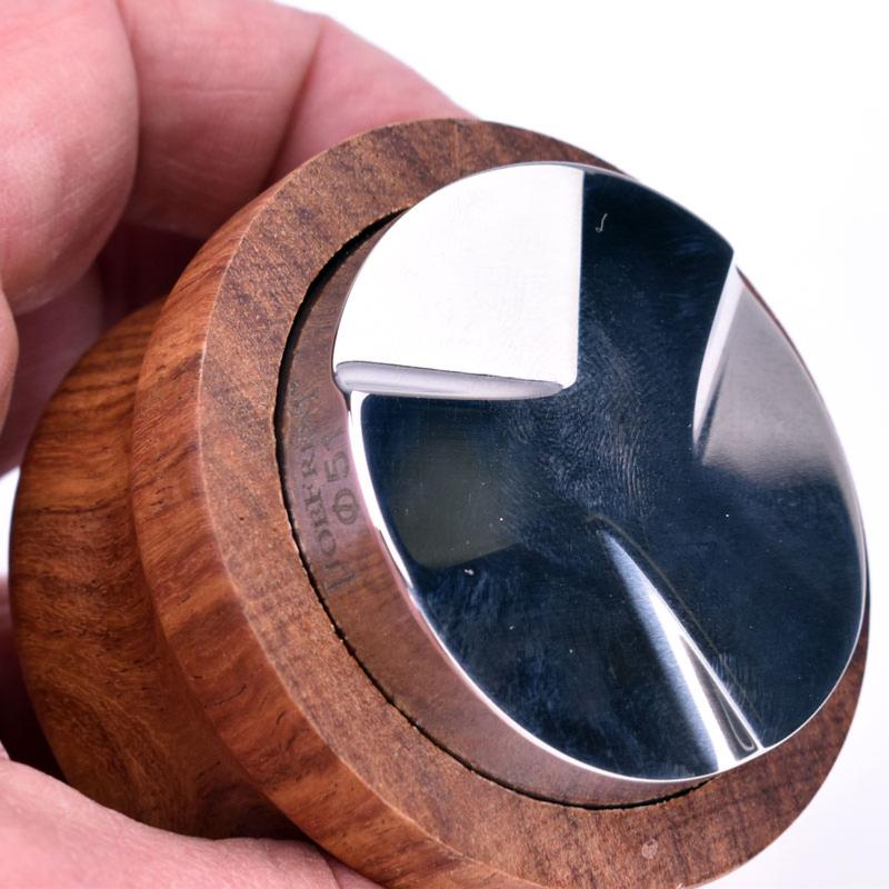 Tamper / Palm-Tamper Palissandre Ø51mm - Ø58mm | JoeFrex