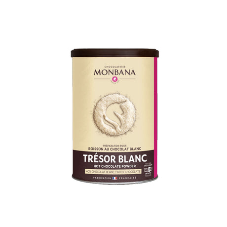 boite de chocolat blanc en poudre monbana