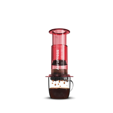 aeropress clear rouge