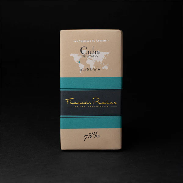 Tablette de Chocolat Noir de Cuba Pralus