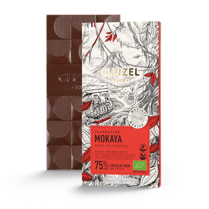 Tablette de Chocolat Noir Mokaya Cluizel