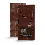 Tablette chocolat noir praliné intense Cluizel