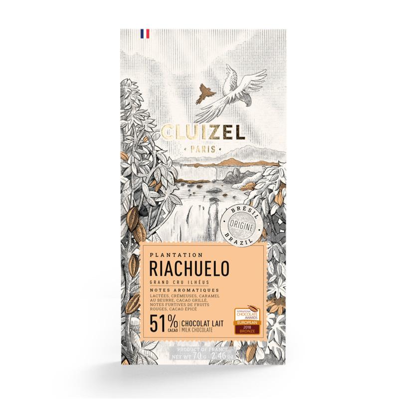 Chocolat au lait Riachuelo Cluizel