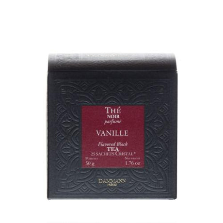 boite thé noir vanille 25 sachets Dammann